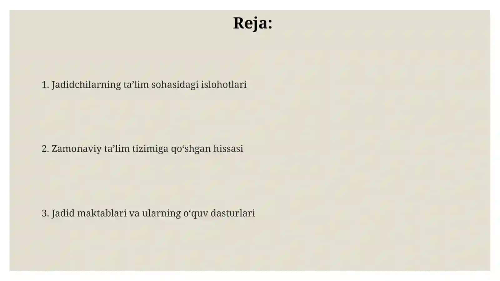 Yangi Usul Maktablari va Ularning Xususiyatlari 2