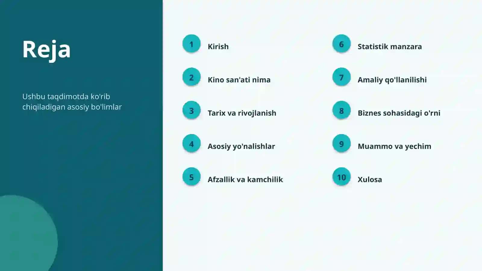 Kino san'ati Taqqosiy tahlili 2