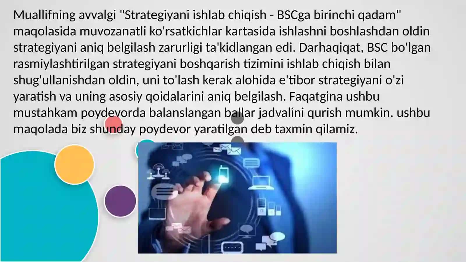 Strategik boshqaruv metodologiyasi 2