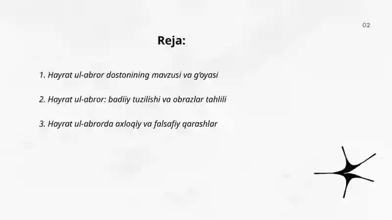 Hayrat ul-abror dostoni 2