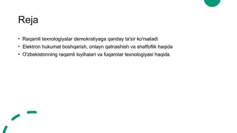 Raqamli demokratiya 2