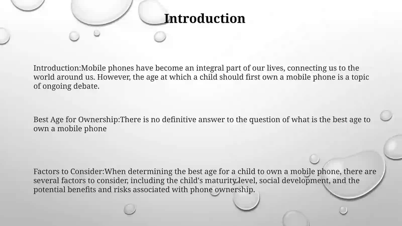 Best Age To Own A Mobile Phone 2