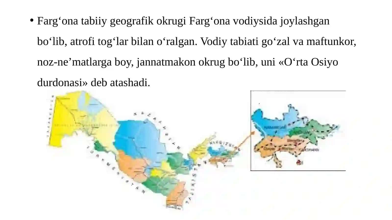 Farg’ona tabiiy geografik okrugi 2