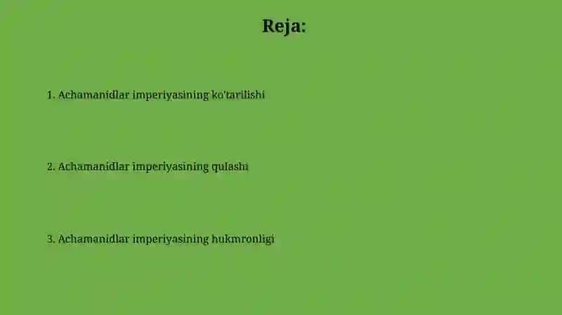 Ahemoniylar imperiyasi 2
