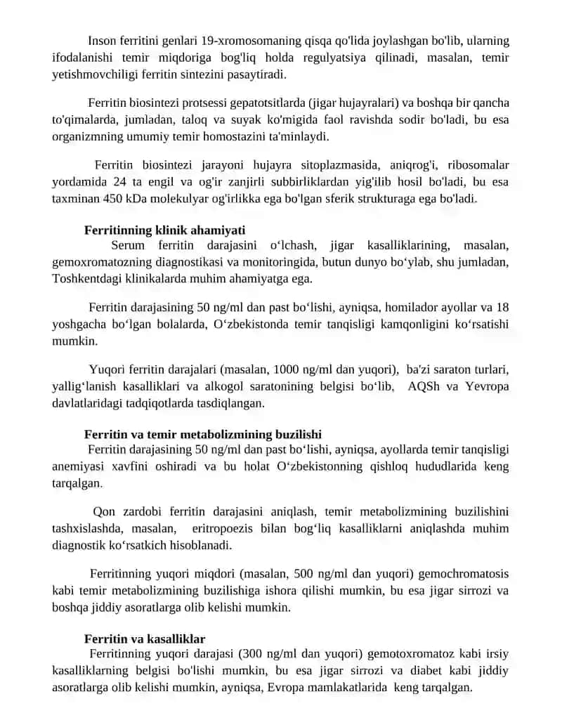 Ferritin oqsili 2