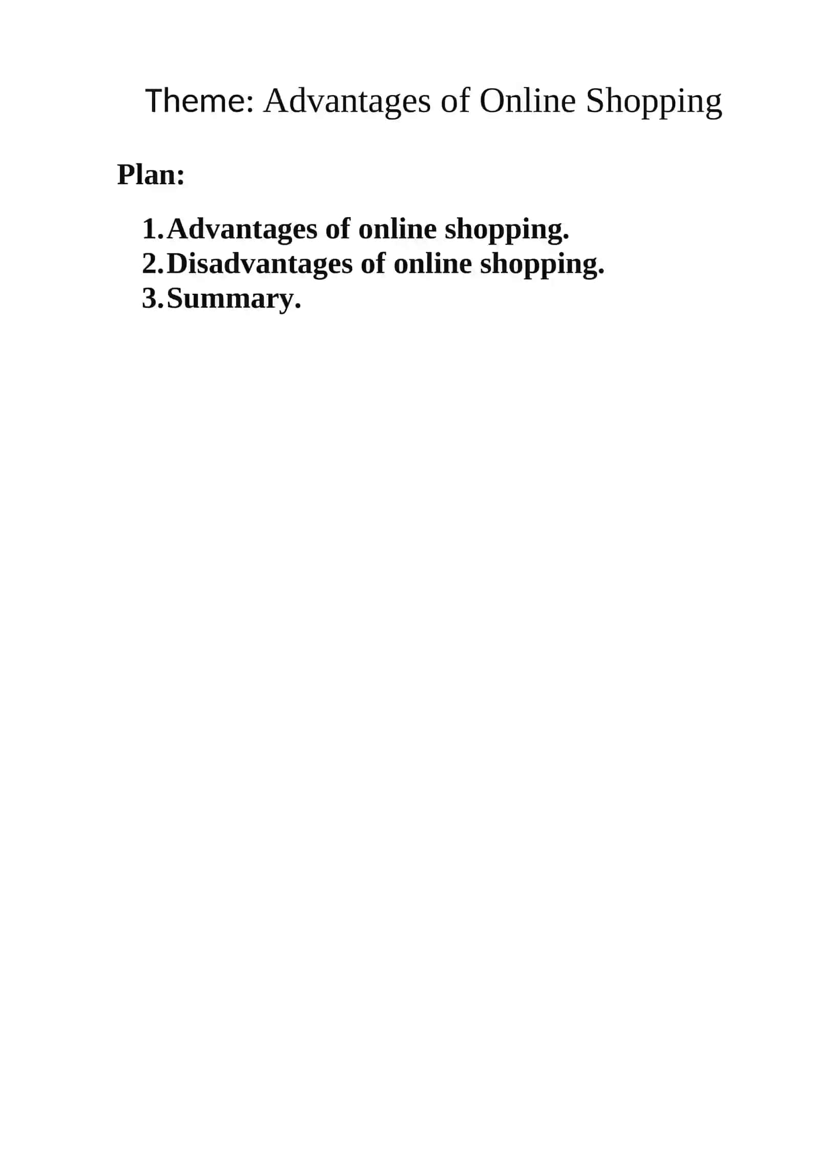 Advantages of Online Shopping 2