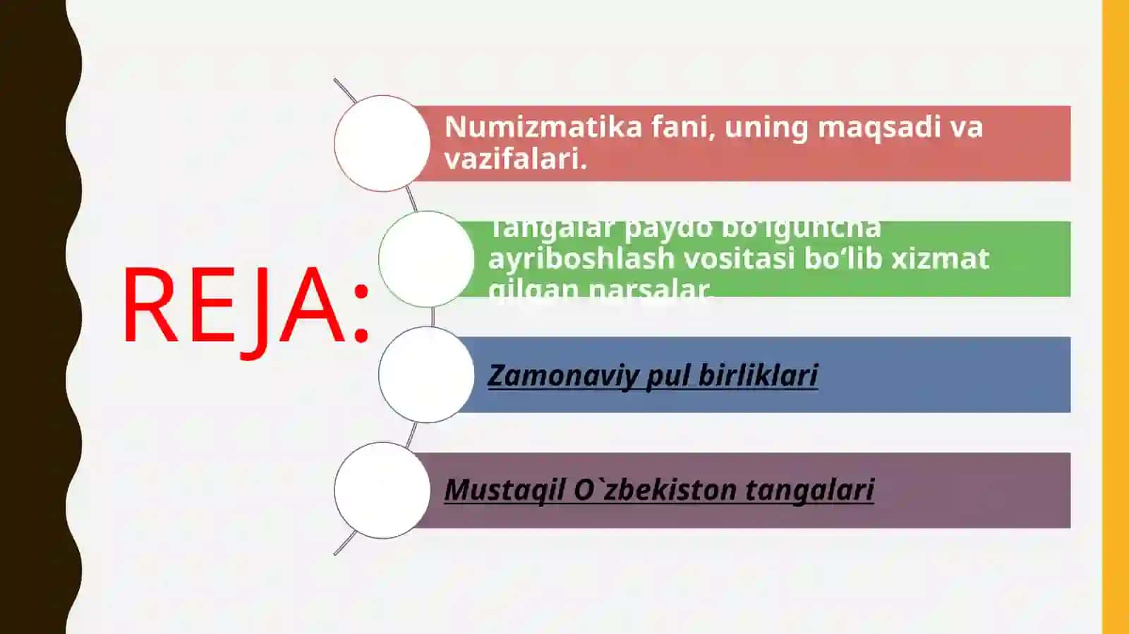 Numizmatika asoslari,  vazifalari va asosiy hususiyatlari 2