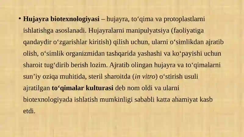 Transgen o’simlik va hayvonlarni yaratish va ulardan foydalanishning etik jihatlari 2