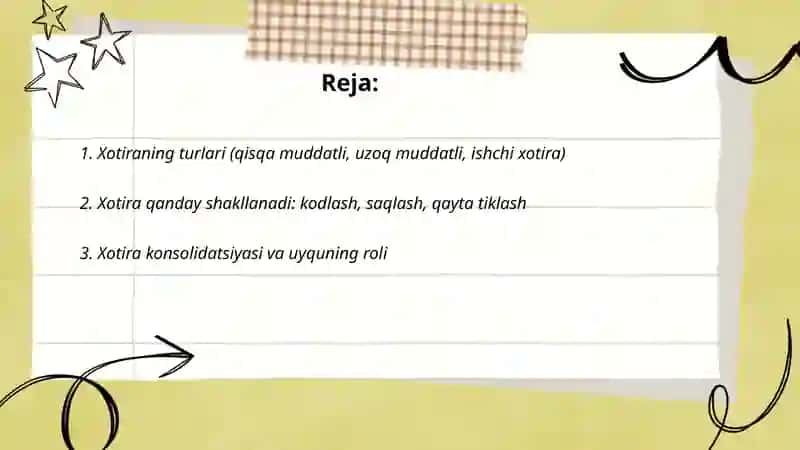 Xotira haqida 2