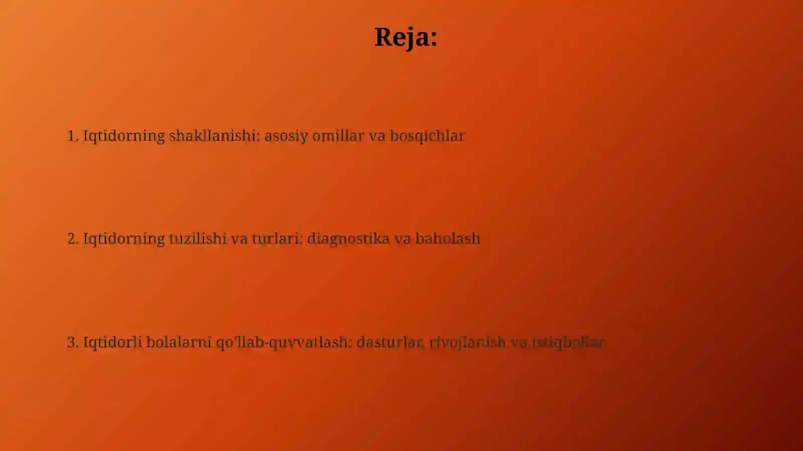 Iqtidorning paydo bólishi va tuzilishi 2