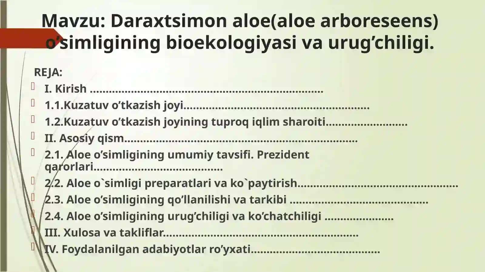 Daraxtsimonaloe'nin bioekologiyasi va urug`chiligi 2