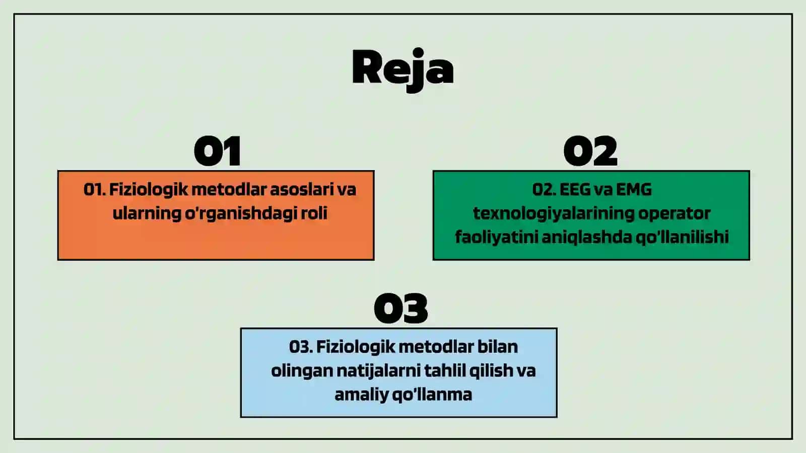 Operator faoliyati ni o'rganishga qaratilgan fiziologik metodlar 2
