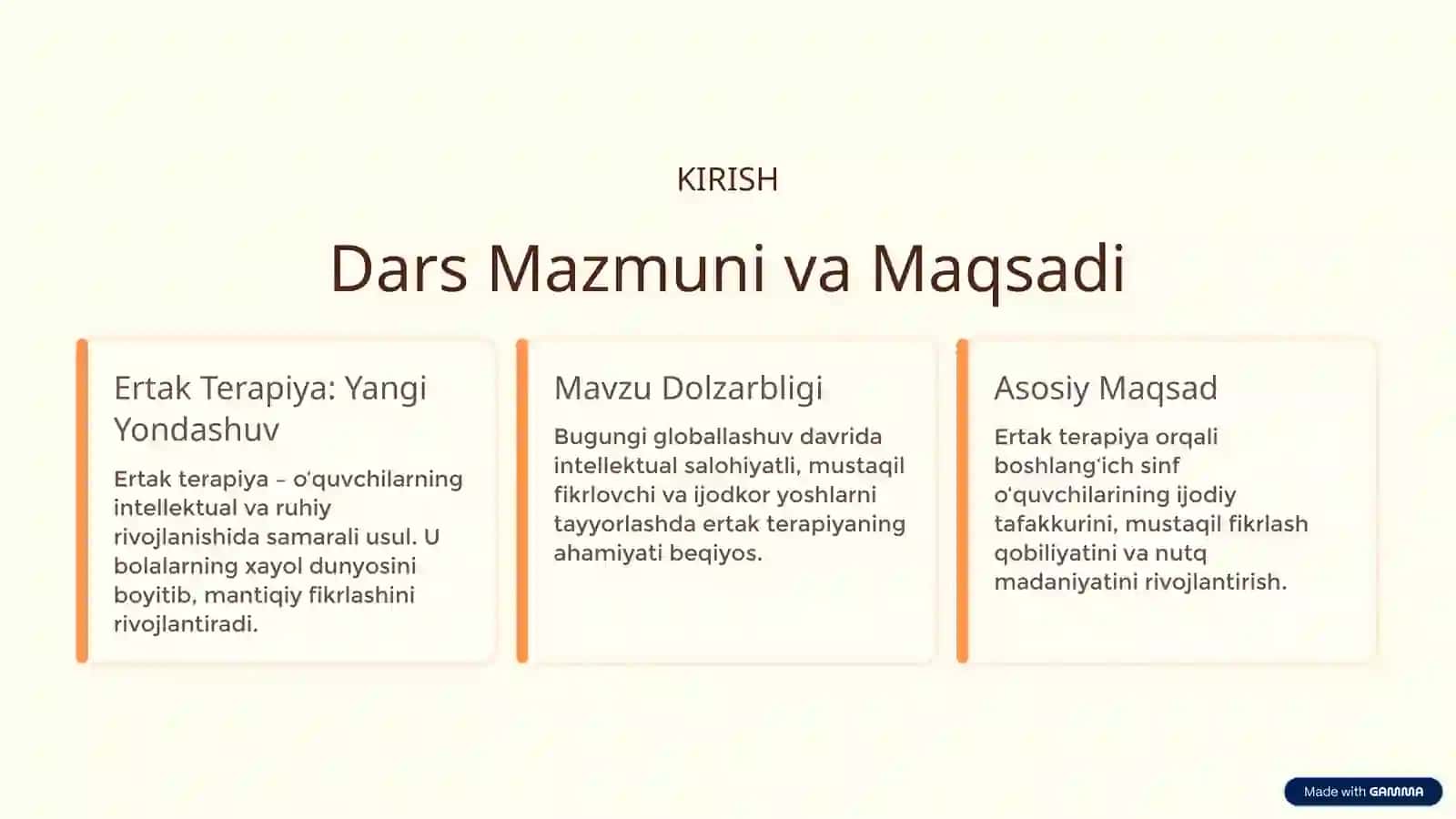 Ertak Terapiya: Boshlang‘ich Sinf O‘quvchilarining Intellektual Rivojlanishi Uchun Innovatsion Texnologiya 2