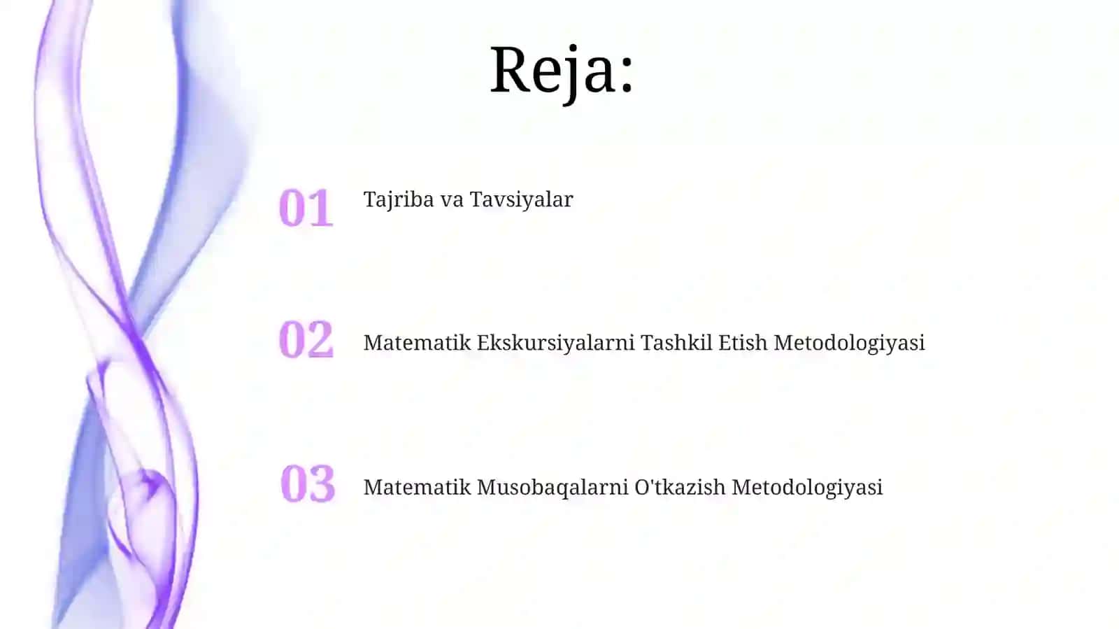 Matematik ekskursiyalar tashkil etish metodikasi 2