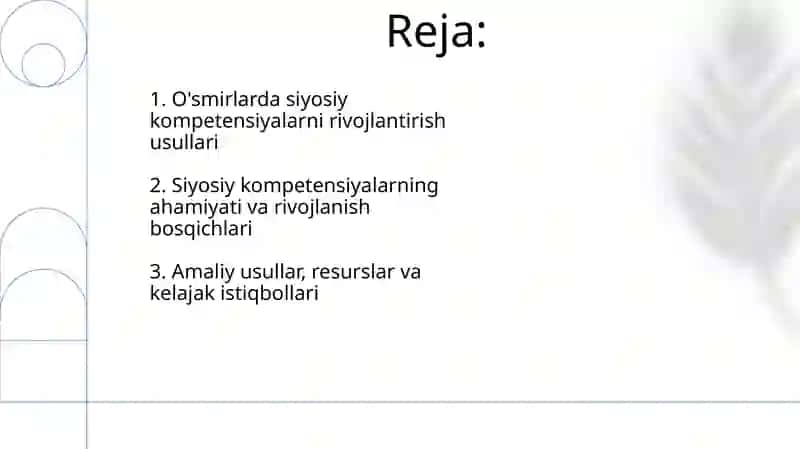 Umumtaʼlim maktab oʻquvchilarida siyosiy kompetensiyalarni shakllantirish yoʻllari 2