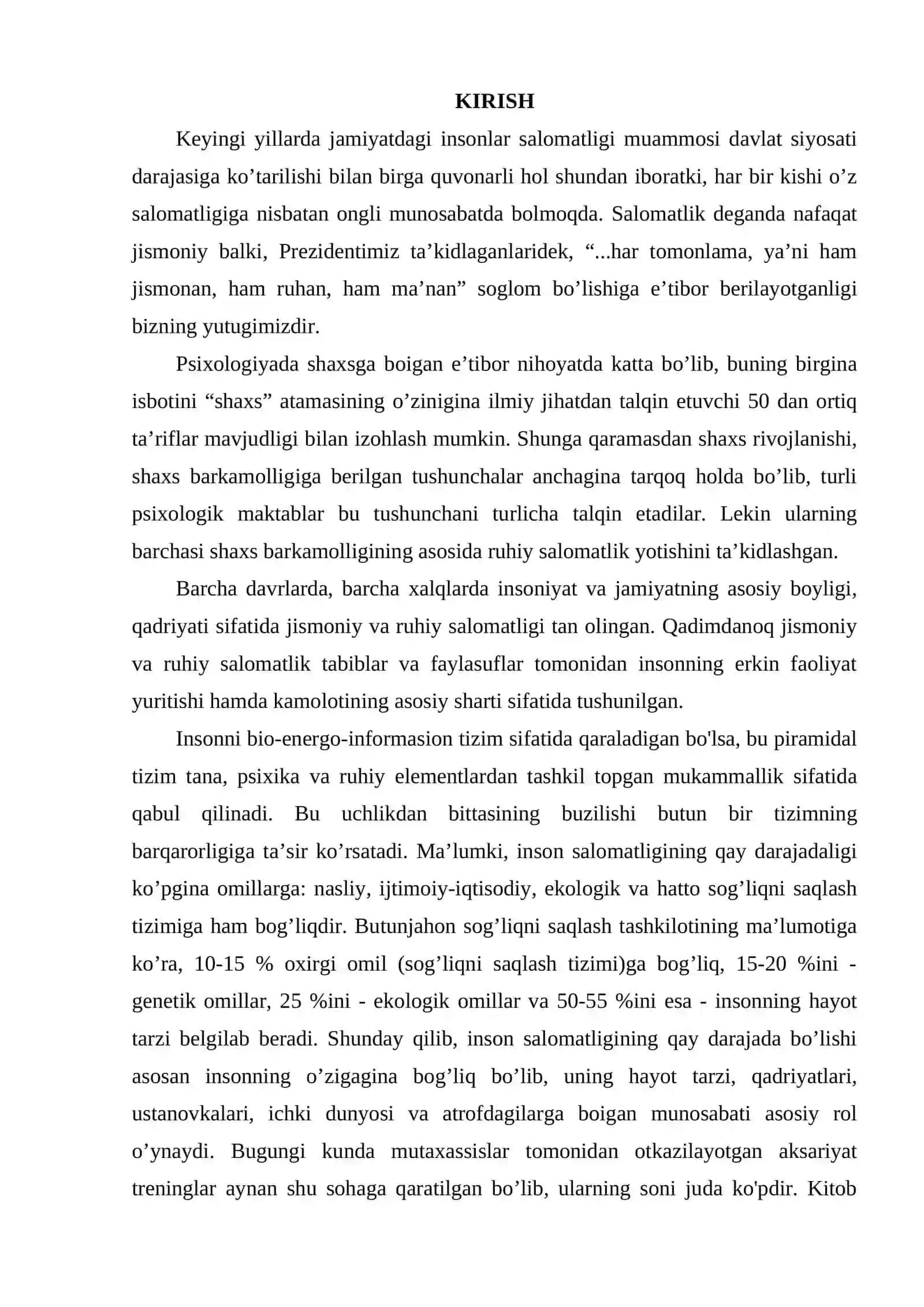 Psixologik trening haqida umumiy tushunchalar 2