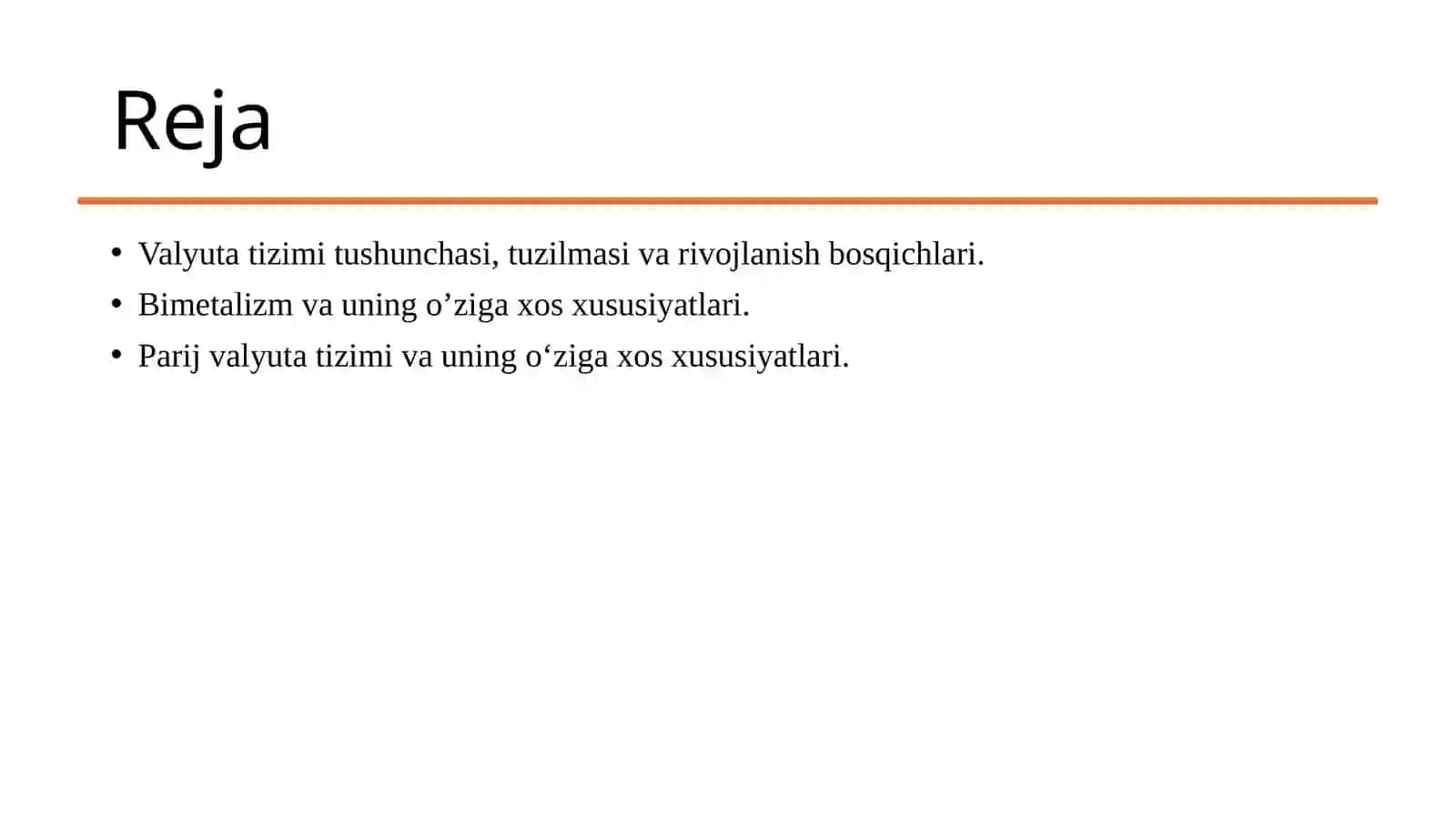 Jahon valyuta tizimi evolyutsiyasi 2