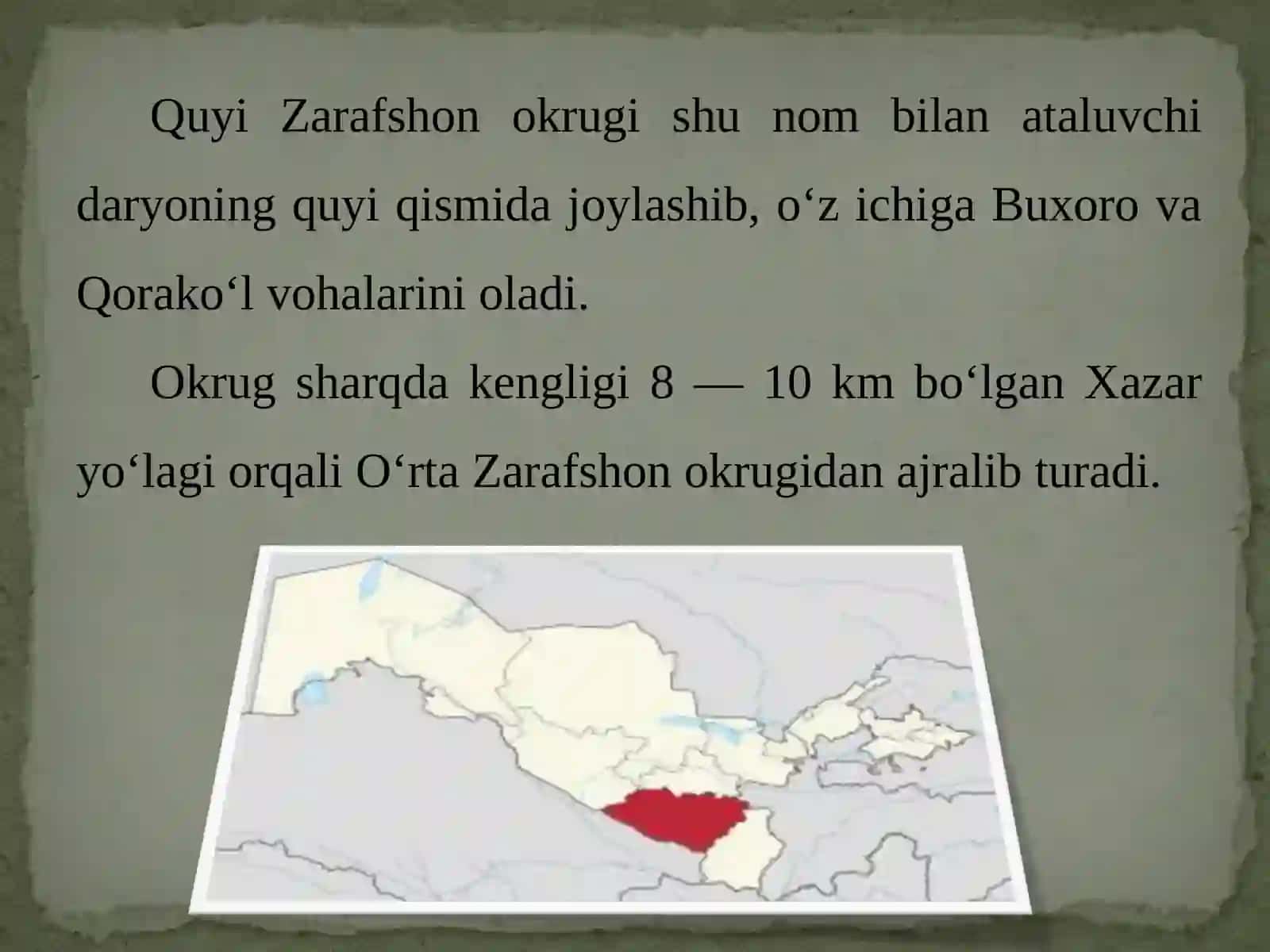 Quyi Zarafshon okrugi 2