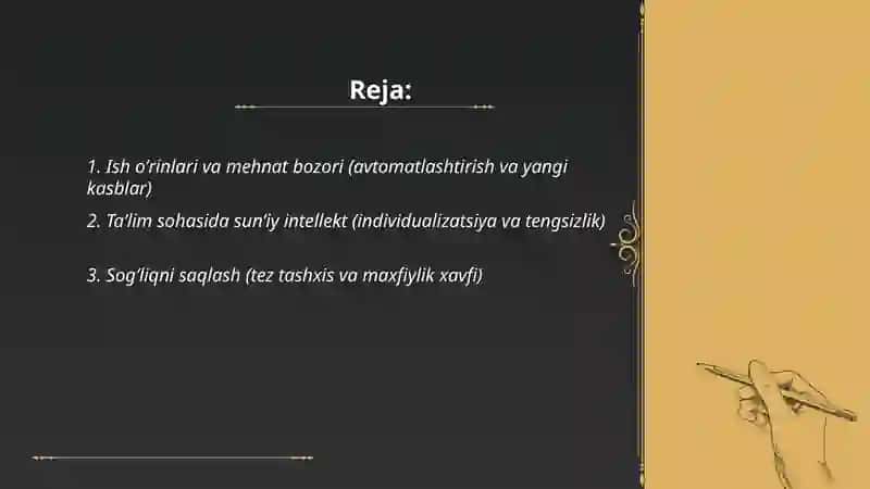 Sunʼiy intellektning ijobiy va salbiy tomonlari 2