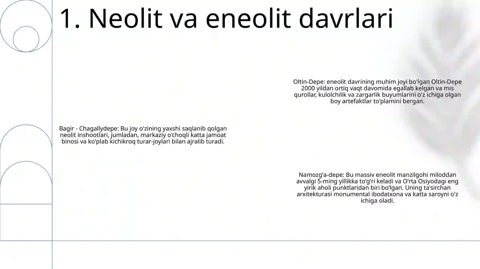 Turkmaniston Qadimgi Davr Arxeologiyasi 2