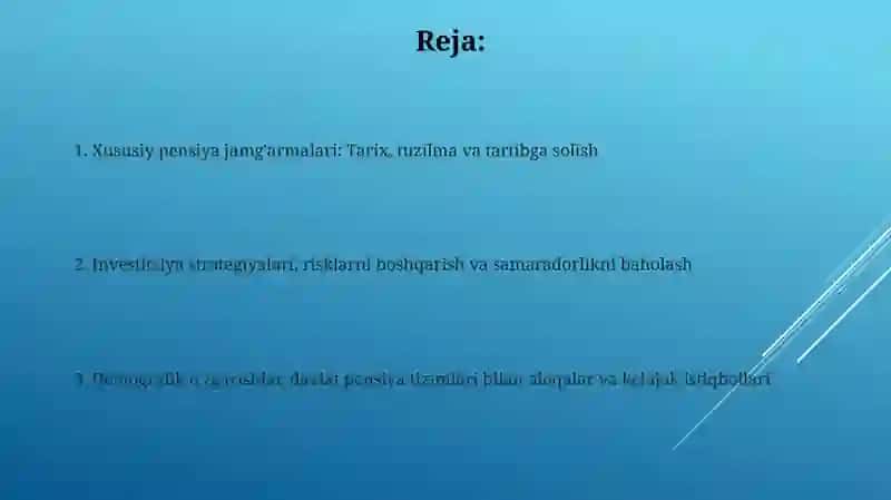Xususiy pensiya jamg‘armalari va ularning istiqbollari 2