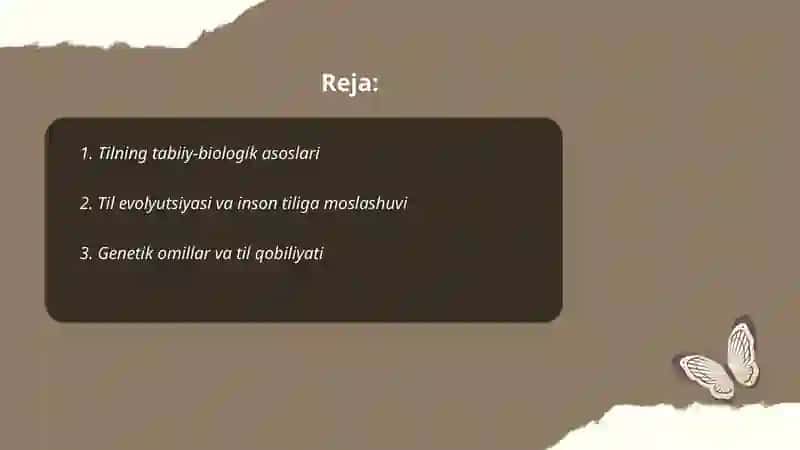 Tilning tabiiy-biologik fiziologik ijtimoiy xususiyatlari 2