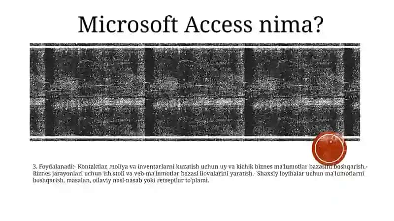 Microsoft Access Dasturi 2