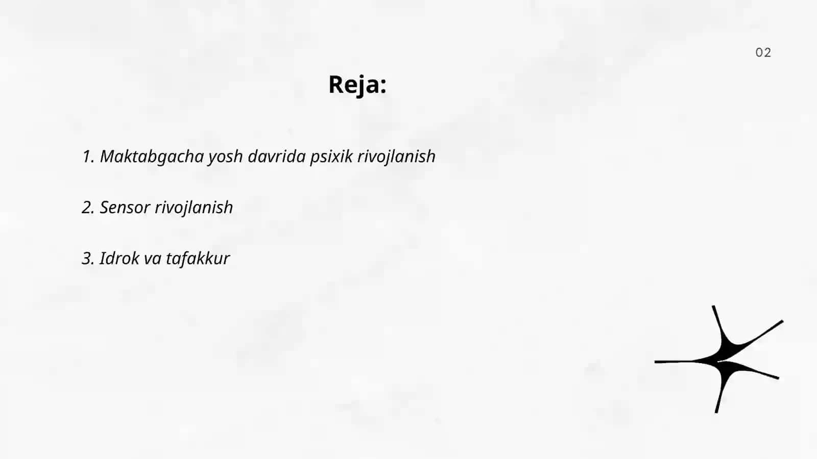 Maktabgacha yosh davrida psixik rivojlanish xususiyatlari 2
