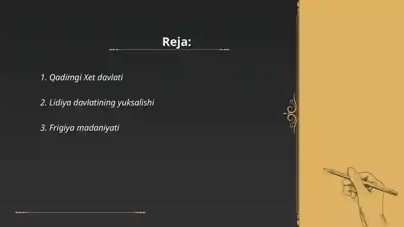 Qadimgi kichik Osiyo 2