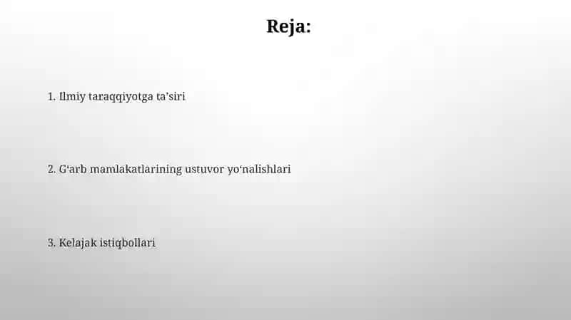Innovatsion iqtisodiyotni rivojlantirish 2