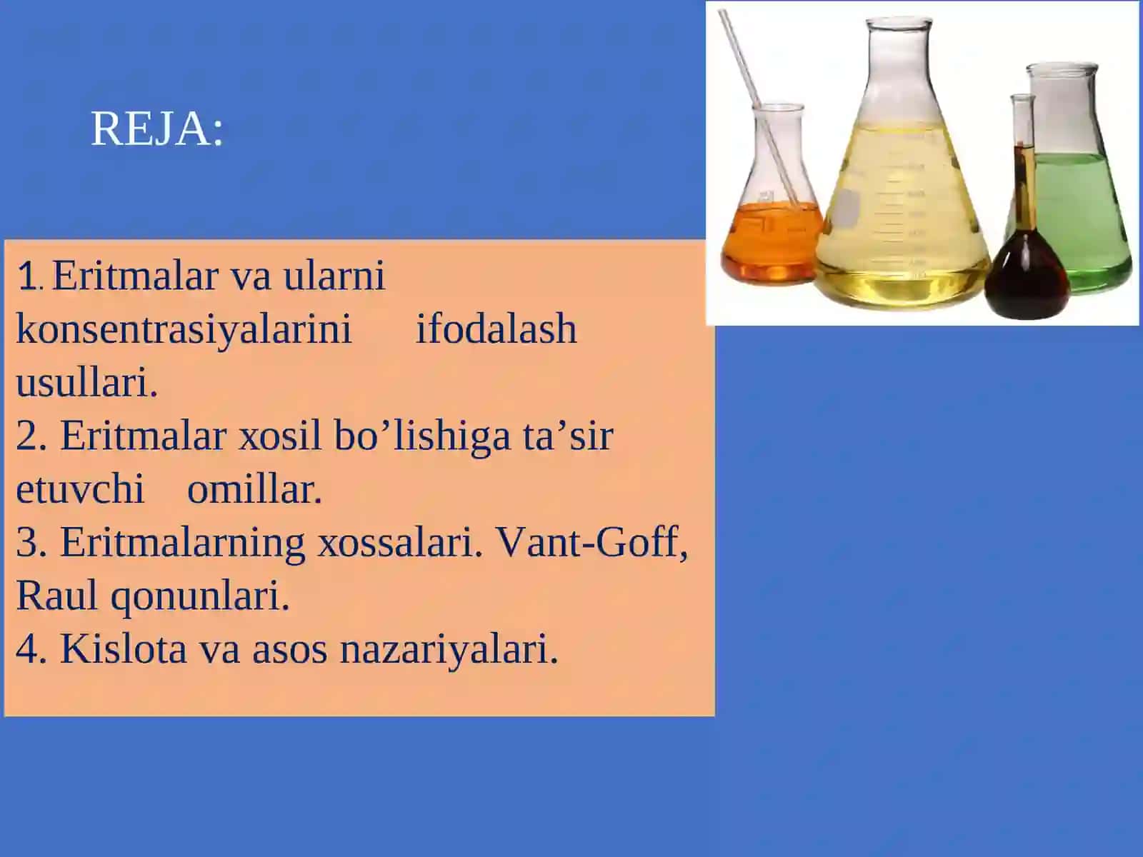 Eritmalar haqida umumiy tushunchalar 2