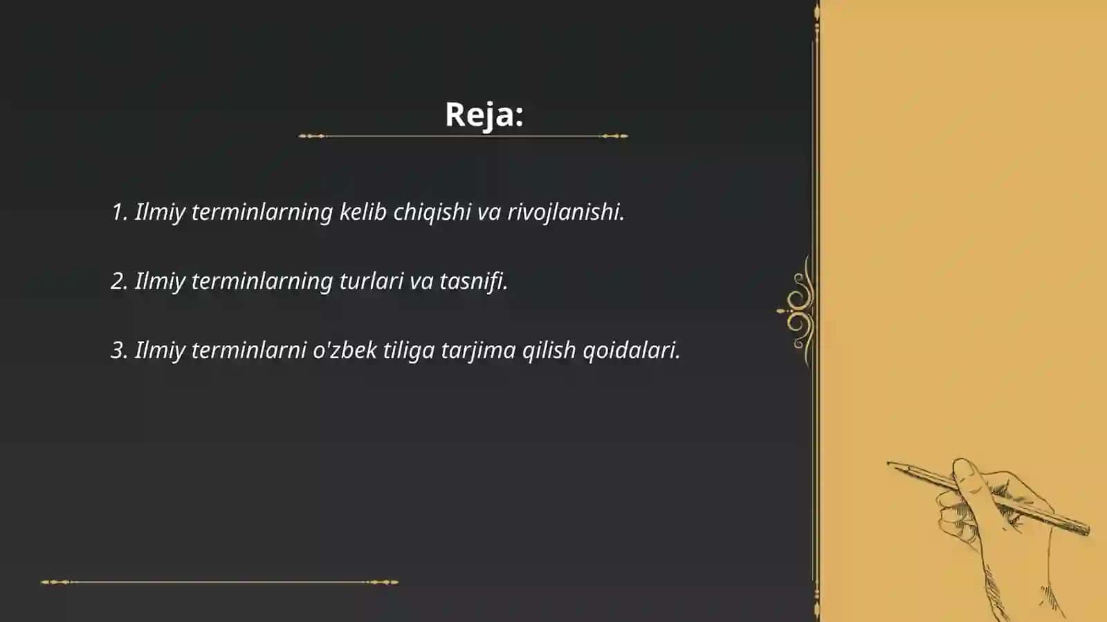 Ilmiy terminlarning kelib chiqishi va rivojlanishi 2