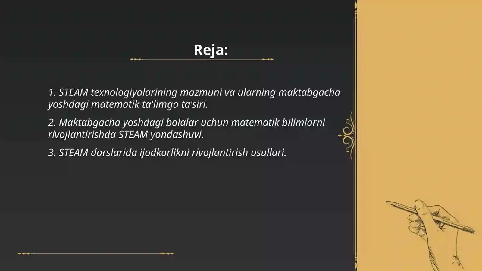 Steam texnologiyasi va matematika ta'limi 2