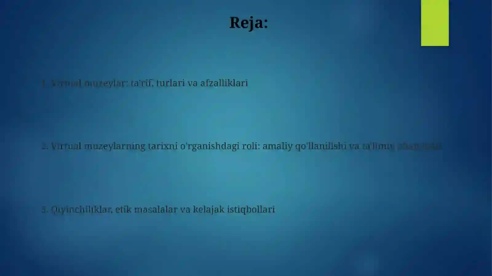 Virtual muzeylar: Ta'rif va turlari 2
