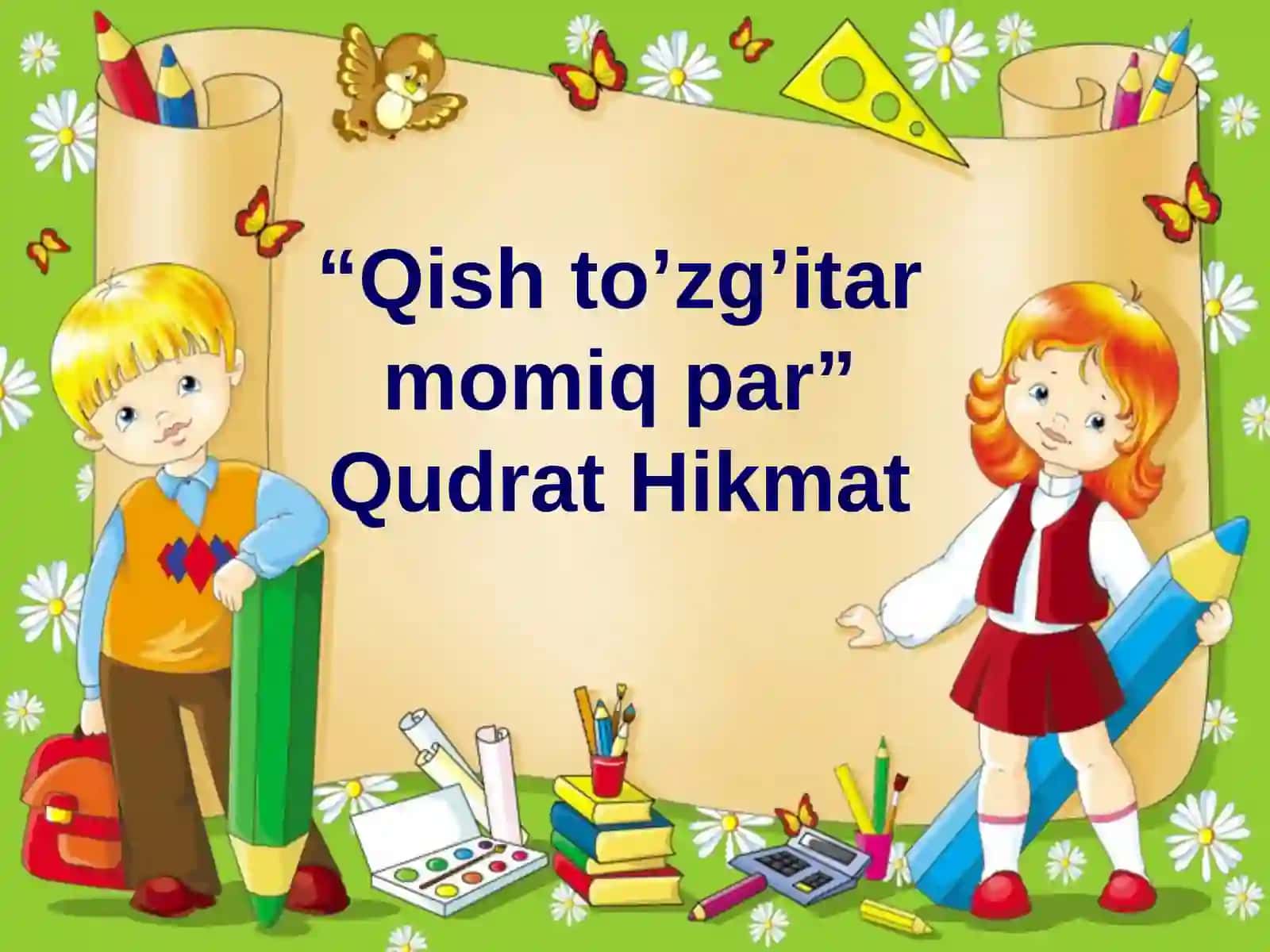 Qish to’zg’itar momiq par 2