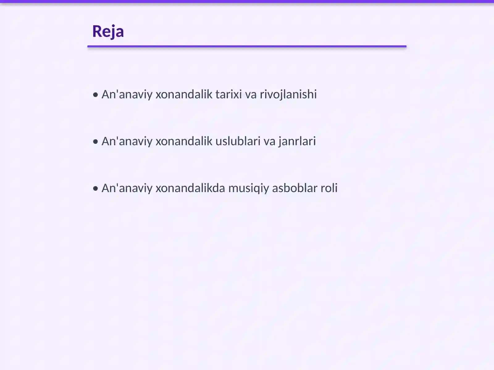 An'anaviylik xonandalik 2
