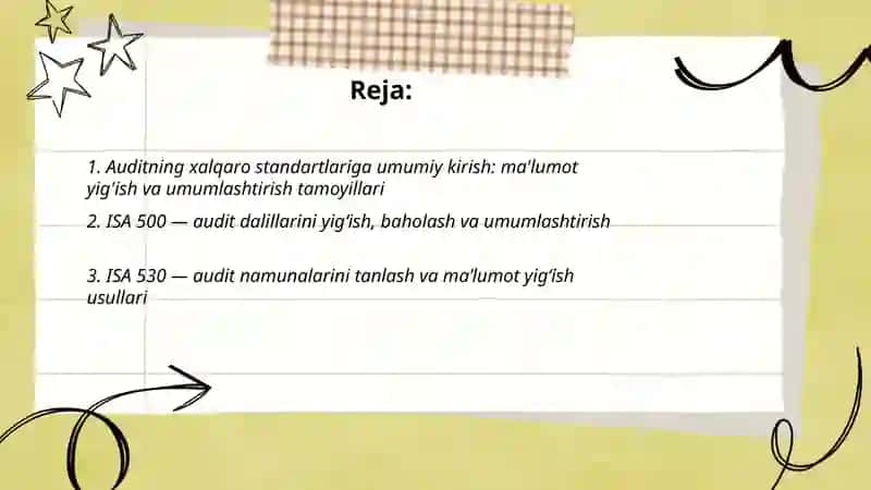 Auditning xalqaro standartlari 2