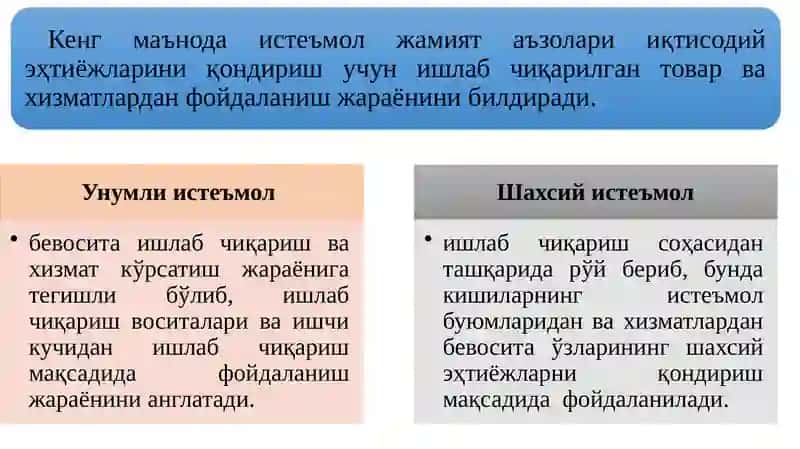 Истеъмол,жамғарма ва инвестиция функциялари 2