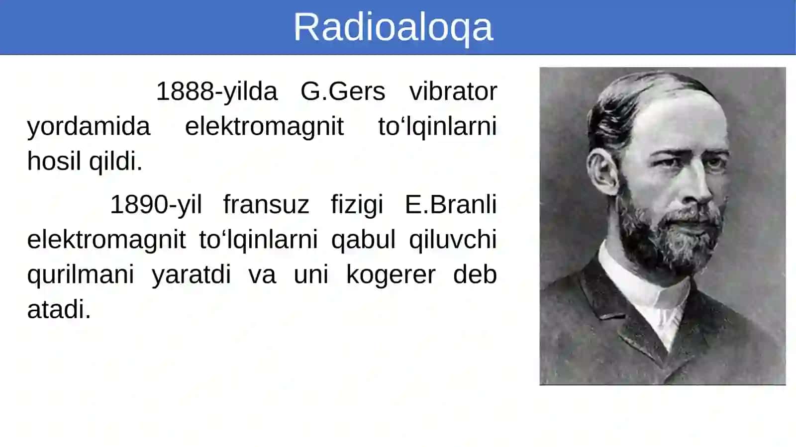 Radioaloqaning fizikasosi 2