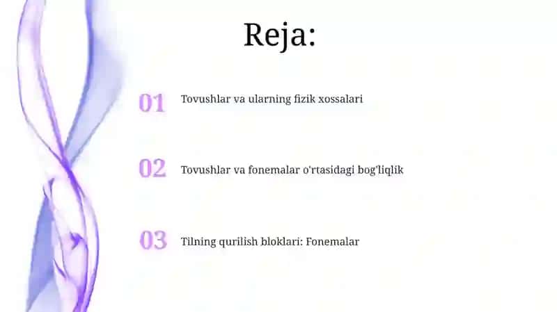 Tilning qurilish bloklari: Fonemalar 2