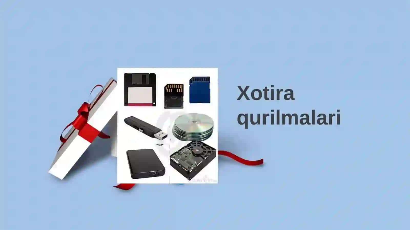 Xotira qurilmalari va ma’lumotlarni almashish vositalari 2