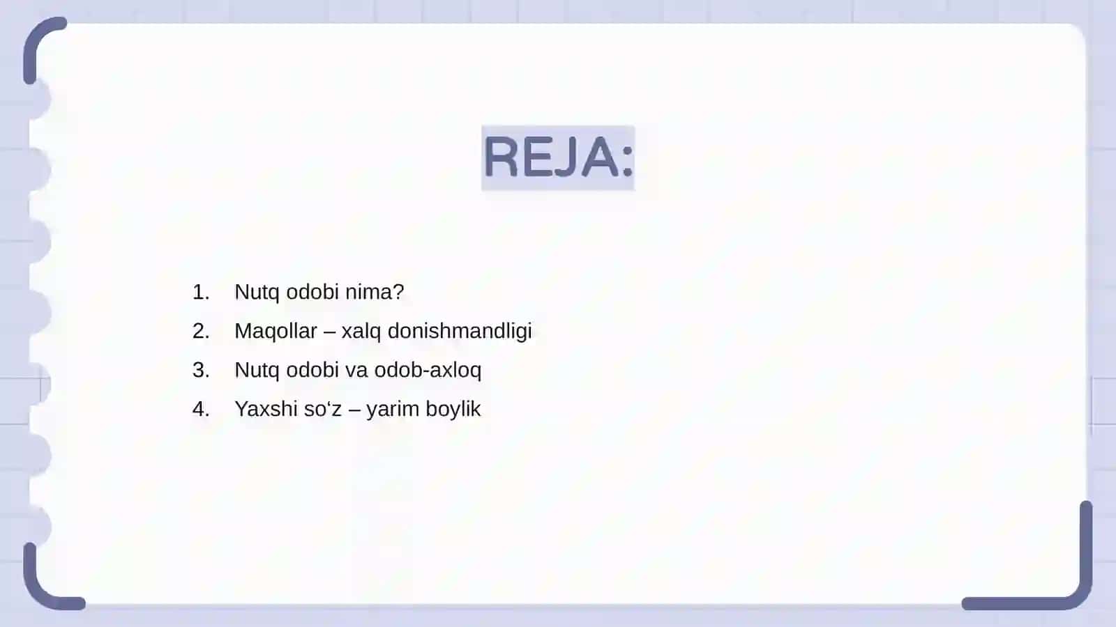 Òzbek xalq maqollarida nutq odobi 2