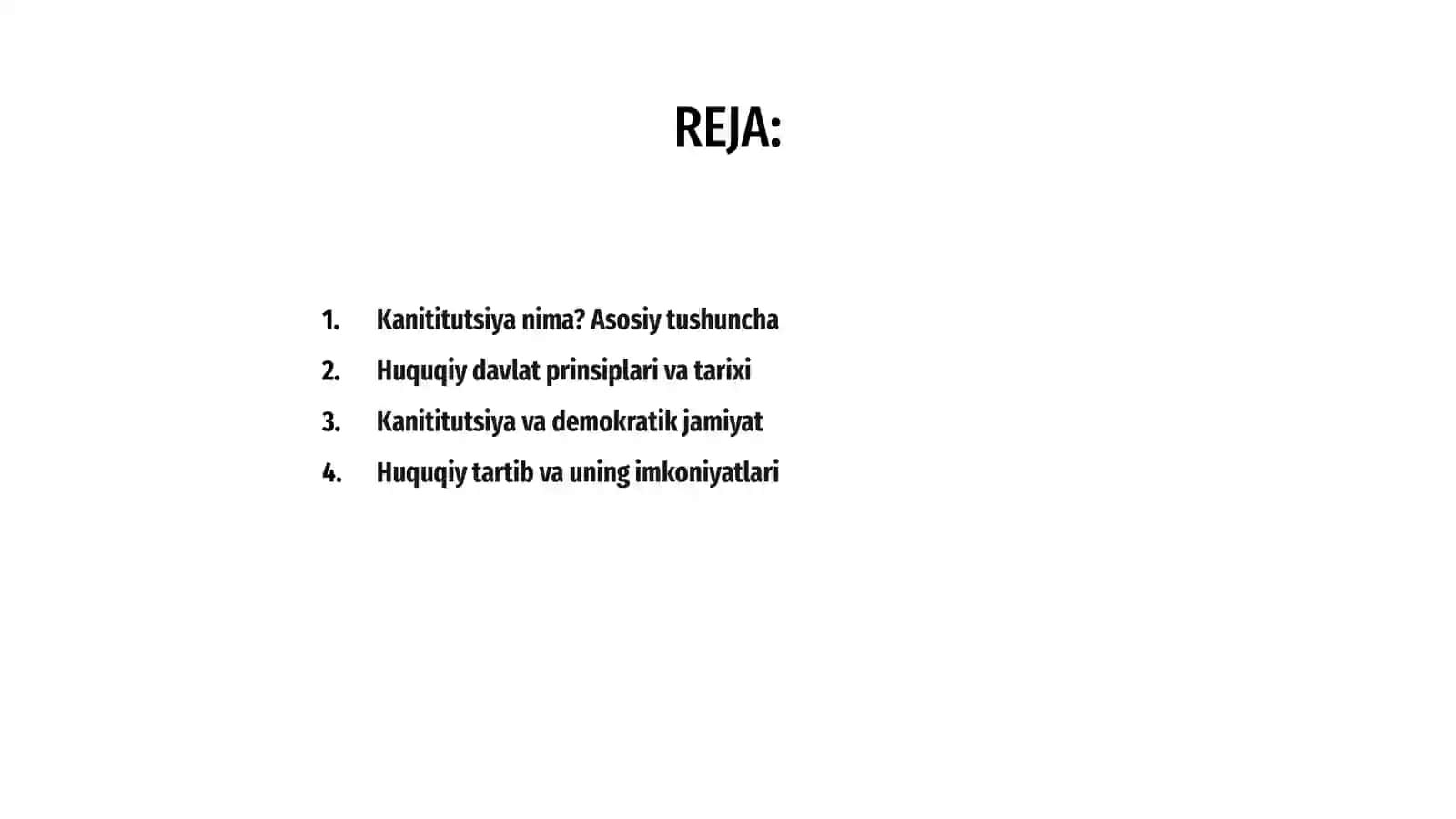 Kanititutsiya-huquqiy davlat va baxtiyor jamiyat poydevori 2