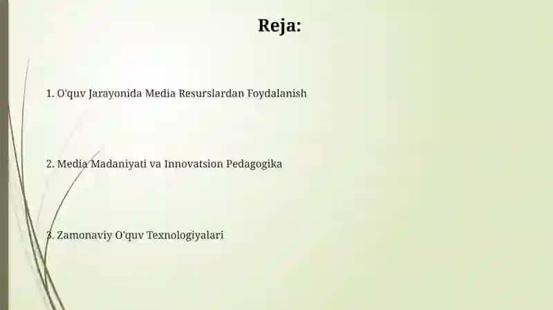 Mediya madaniyat va inovatsion pedagogika 2