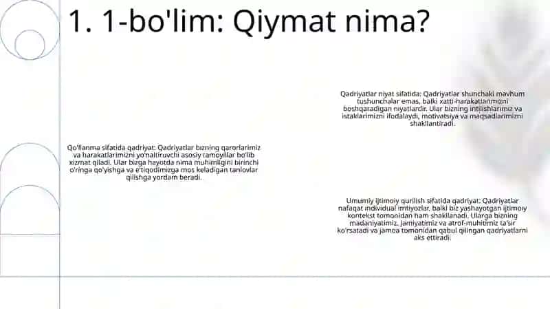 Qadriyat Tushunchasining Ma’Nosi Va Uning Umumiy Tavsifi 2