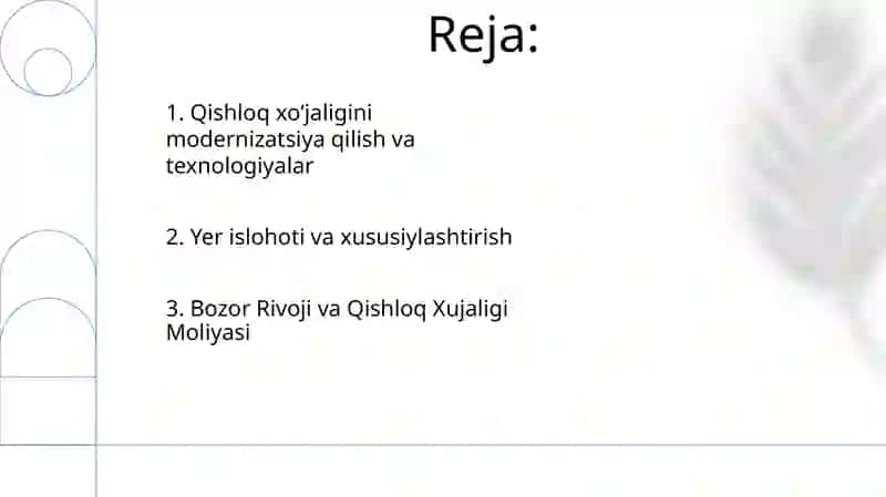 agrar islohotlar 2