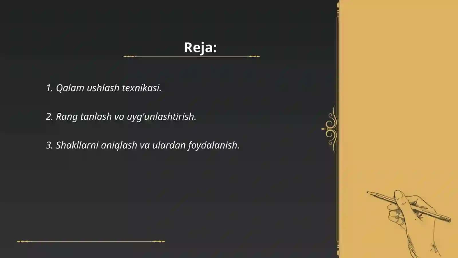 O'rta guruhda bolalarni rasm chizishga o'rgatish metodlari 2