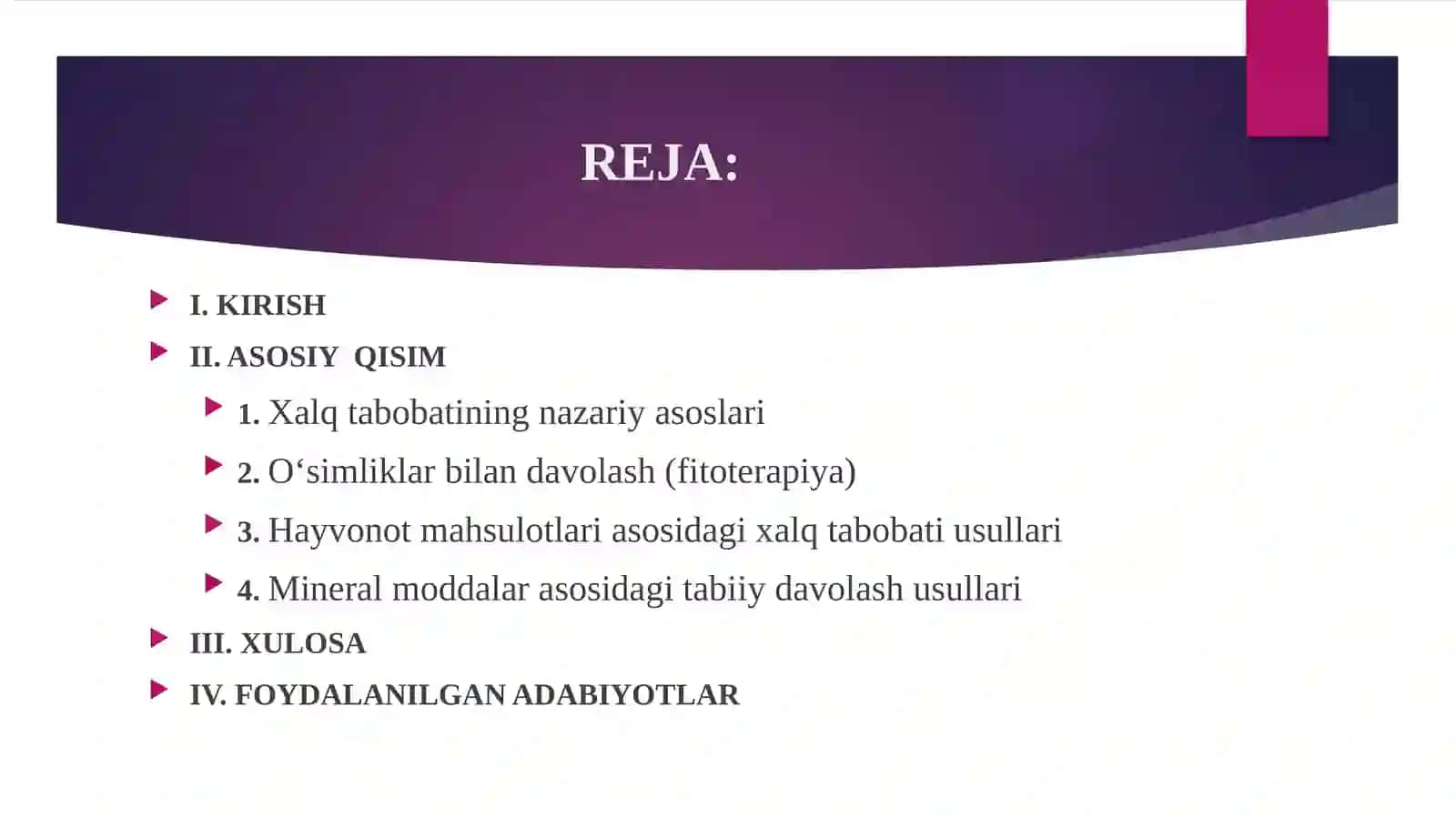 SALOMATLIKNI SAQLASHDA XALQ TABOBATIDAN FOYDALANISH YO‘LLARI TAYYORLADI 2
