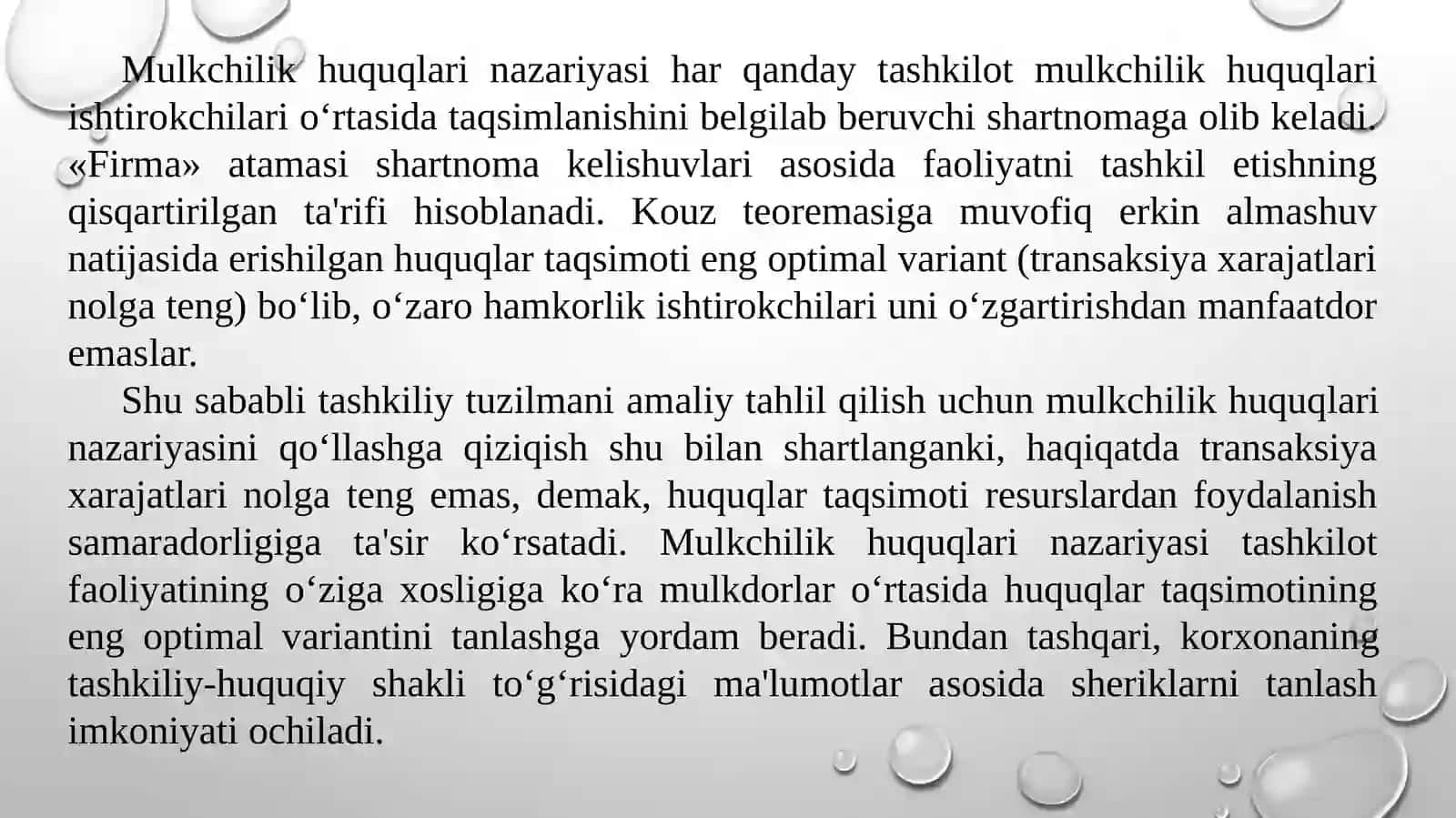 FIRMANING TAʼSHKILLY-HUQUQIY SHAKLINI TAHLIL QILISH 2
