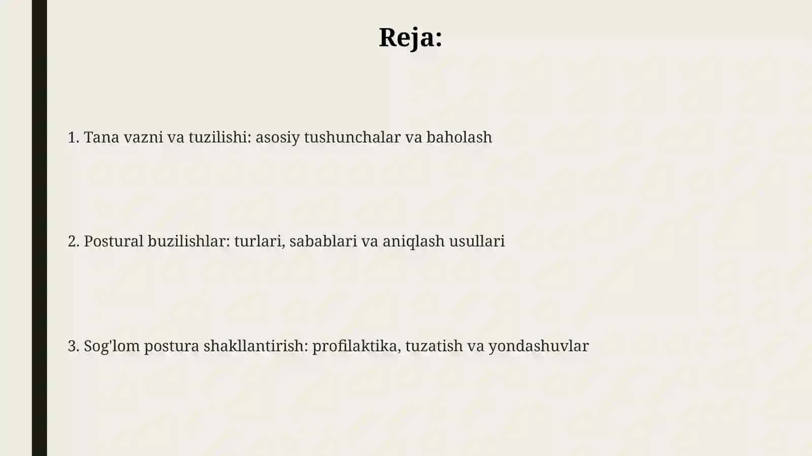 Jismoniy tarbiyada tana vazni va qaddi-qomatini shakillantirish tavsifi 2